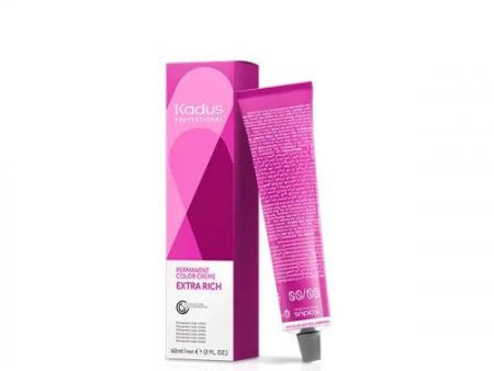 Kadus Professional Extra Rich Creme - Permanent Plaukų dažai 60ml +dovana Wella priemonė Sale