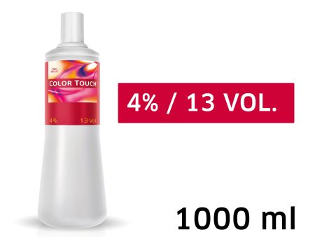 Wella Color Touch Emulsion 4% Oksidacinė emulsija 1000ml +dovana Wella priemonė Online now