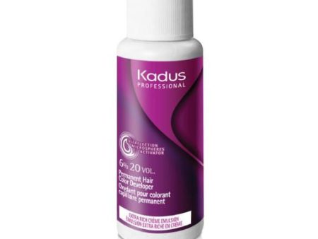 Kadus 6 % PERMANENT CREAM emulsija, 60 ml +dovana Wella priemonė on Sale