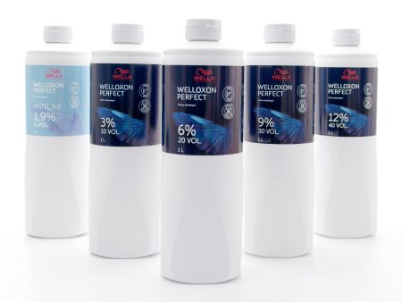 Wella Welloxon Perfect Cream Developer Oksidacinė emulsija 1000ml +dovana Wella priemonė Fashion